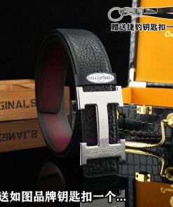 Give a Jaguar keychain as a giftDelivery wooden boxHERMESBuckle material: Two tone pure stee qt8g6asu