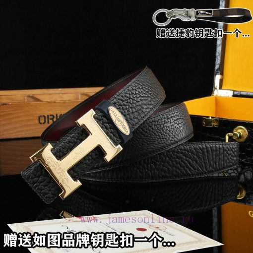 Give a Jaguar keychain as a giftDelivery wooden boxHERMESBuckle material: Two tone pure stee qt8g6asu - Image 4
