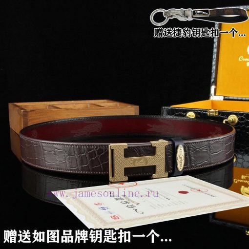 Give a Jaguar keychain as a giftDelivery wooden boxHERMESBuckle material: Two tone pure stee 1324nrr2 - Image 5