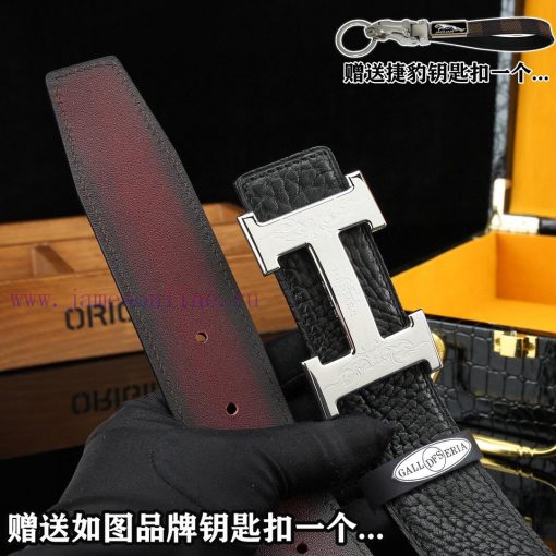 Give a Jaguar keychain as a giftDelivery wooden boxHERMESBuckle material: Two tone pure stee qt8g6asu - Image 9