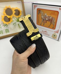 Hermes Hermès  Material: Leather Belt with 100% Head Layer. The leather belt is guaranteed t 4cacn3w1