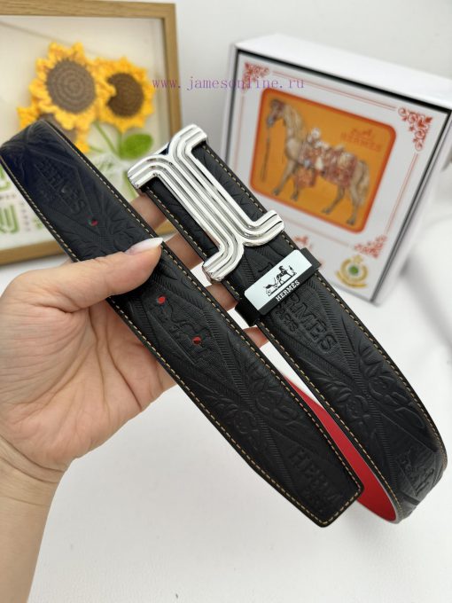 Hermes Hermès  Material: Leather Belt with 100% Head Layer. The leather belt is guaranteed t y2b7y6ul - Image 8