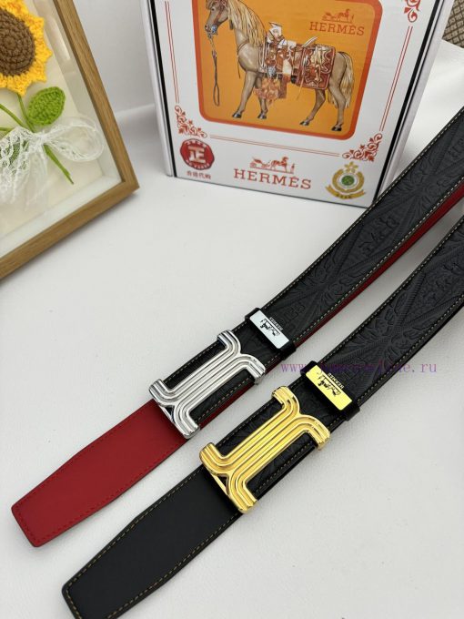 Hermes Hermès  Material: Leather Belt with 100% Head Layer. The leather belt is guaranteed t 4cacn3w1 - Image 10