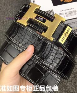 Hermes Hermes crocodile patternGrade: Italian imported 100% top layer cowhide, Hermes. Herm vijbu0g0