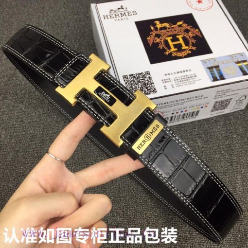Hermes Hermes crocodile patternGrade: Italian imported 100% top layer cowhide, Hermes. Herm vijbu0g0 - Image 5
