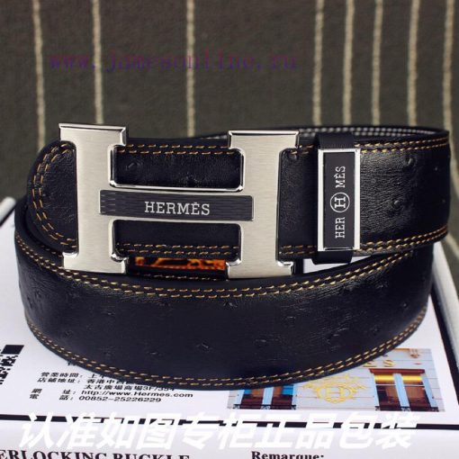 Hermes Her.. Mes ️ Ostrich patternIdentify and receive a punch as a giftMaterial: 100% head 1vy7vvqo - Image 7