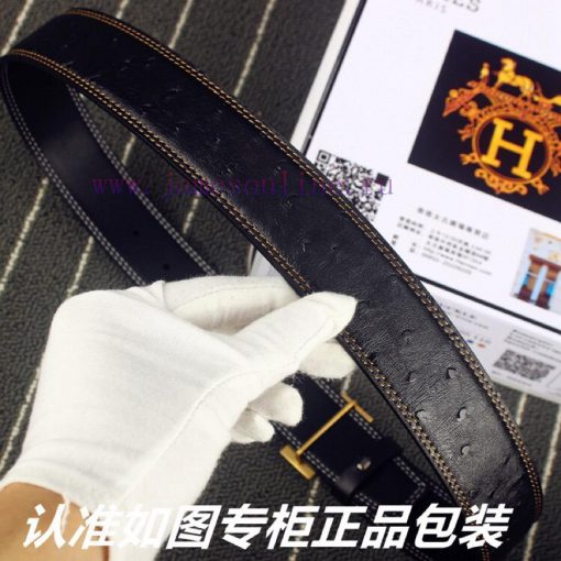 Hermes Her.. Mes ️ Ostrich patternIdentify and receive a punch as a giftMaterial: 100% head sxiuqh4v - Image 8