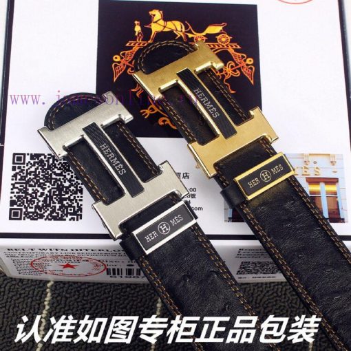 Hermes Her.. Mes ️ Ostrich patternIdentify and receive a punch as a giftMaterial: 100% head o9vbfhe1 - Image 9