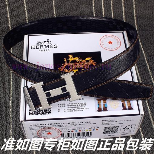 Hermes Her..mes️Identify and receive a punch as a giftMaterial: 100% head layer cowhide belt chdnpne1 - Image 7