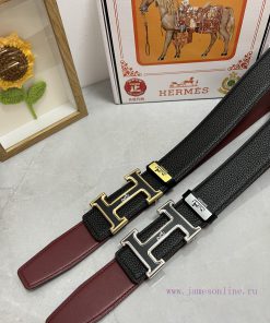 Hermes Hermès  Material: Leather Belt with 100% Head Layer. The leather belt is guaranteed t jfcqi5ps