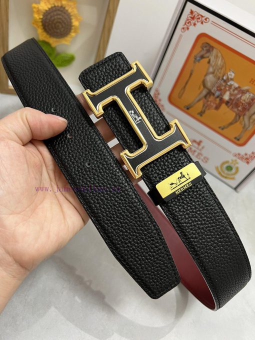 Hermes Hermès  Material: Leather Belt with 100% Head Layer. The leather belt is guaranteed t rkwikae8 - Image 3