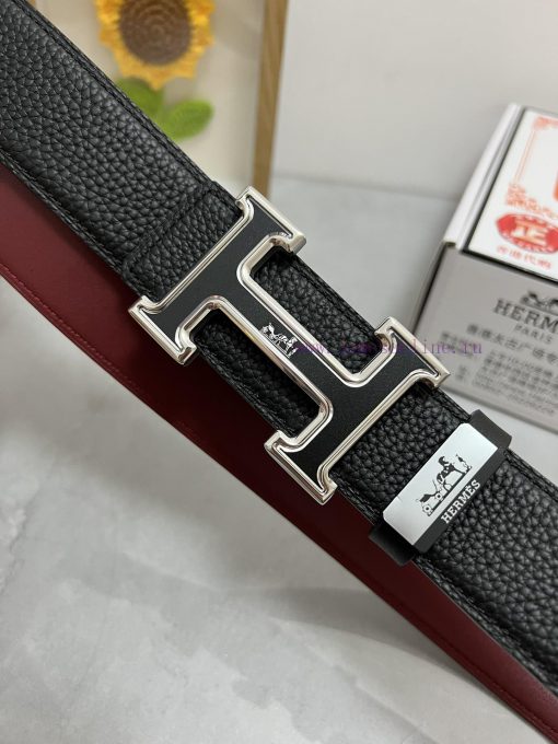 Hermes Hermès  Material: Leather Belt with 100% Head Layer. The leather belt is guaranteed t yjwk8shv - Image 8