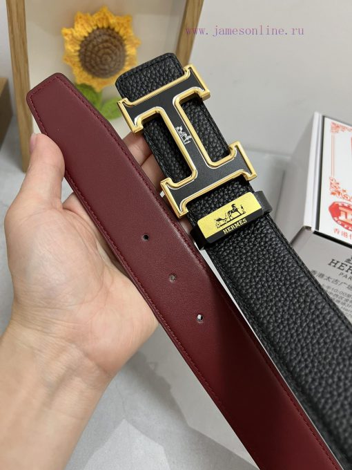 Hermes Hermès  Material: Leather Belt with 100% Head Layer. The leather belt is guaranteed t rkwikae8 - Image 9