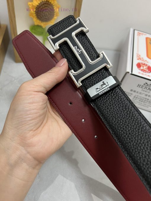 Hermes Hermès  Material: Leather Belt with 100% Head Layer. The leather belt is guaranteed t yjwk8shv - Image 9
