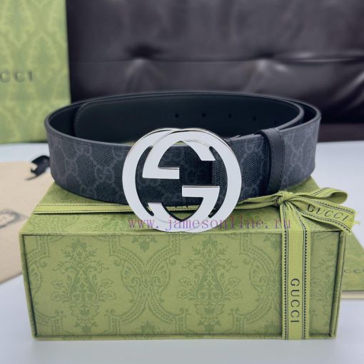 Reproduction version of imported original leather belt with first layer leather for men's bu n033o2vt - Image 6