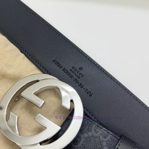 Reproduction version of imported original leather belt with first layer leather for men's bu n033o2vt - Image 7