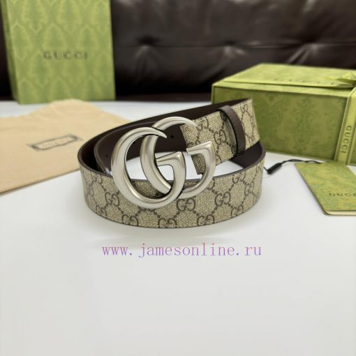 Reproduction version of imported original leather belt with first layer leather for men's bu fq1pkl06 - Image 2