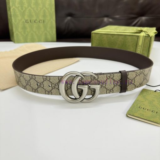 Reproduction version of imported original leather belt with first layer leather for men's bu fq1pkl06 - Image 3