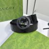 Reproduction version of imported original leather belt with first layer leather for men's bu 7s3u35s9