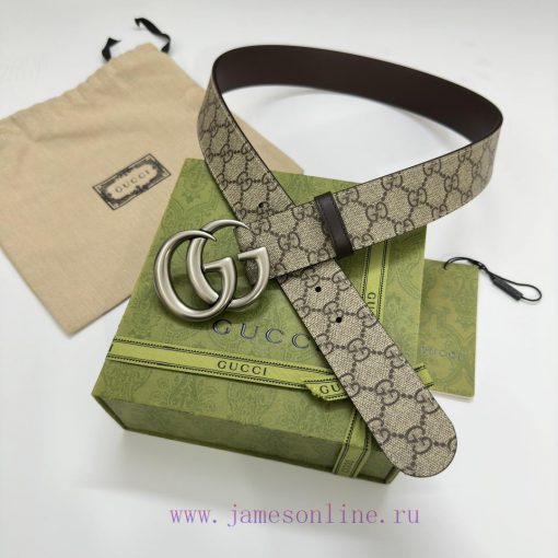 Reproduction version of imported original leather belt with first layer leather for men's bu fq1pkl06 - Image 4