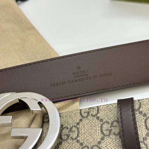 Reproduction version of imported original leather belt with first layer leather for men's bu cezmjmmr - Image 7