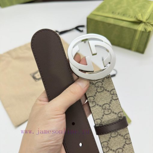 Reproduction version of imported original leather belt with first layer leather for men's bu cezmjmmr - Image 9