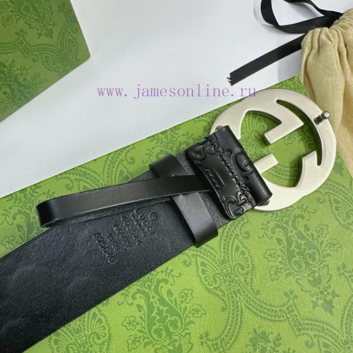 Reproduction version of imported original leather belt with first layer leather for men's bu sb4k30ac - Image 8