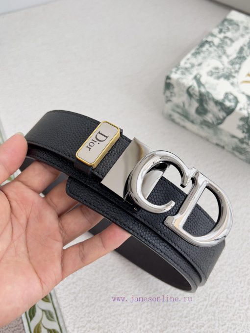 Dior Dior. Belt and beltBuckle, original classic buckle, photographed in real life, top laye hqxur4wk - Image 4
