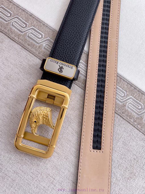 Stephen Ni Zhi Stefano Ricci Belt ️ Automatic BeltAutomatic buckle, made of pure steel mater vc4claqs - Image 8
