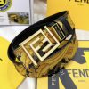 Belt FENDI Fendi ReproductionThe waistband is made of 100% cowhide, ensuring a double-layer wrnv0f25