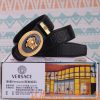 Belt belt Versace cowhide beltMen's belt material: 100% head layer cowhide belt, guaranteed 79zx49ak