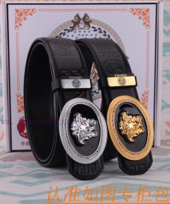 Belt belt Versace cowhide beltMen's belt material: 100% head layer cowhide belt, guaranteed a0b62lb8