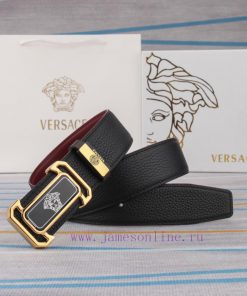 Belt belt Versace cowhide beltMen's belt material: 100% head layer cowhide belt, guaranteed vtl1sr9f