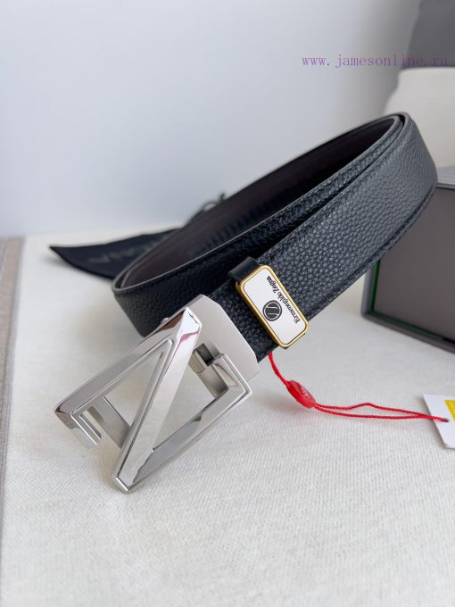 Jenny Ermenegido Zelma. Belt Automatic BeltPure steel material automatic buckle, top layer c uvkqkc4d - Image 2