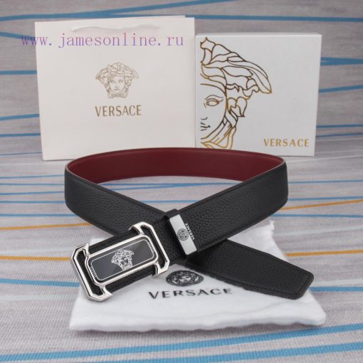 Belt belt Versace cowhide beltMen's belt material: 100% head layer cowhide belt, guaranteed ugr4eal9 - Image 8