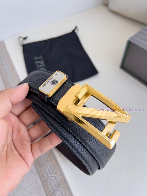 Jenny Ermenegido Zelma. Belt Automatic BeltPure steel material automatic buckle, top layer c geo6wcnj - Image 5