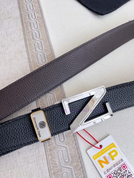 Jenny Ermenegido Zelma. Belt Automatic BeltPure steel material automatic buckle, top layer c uvkqkc4d - Image 5