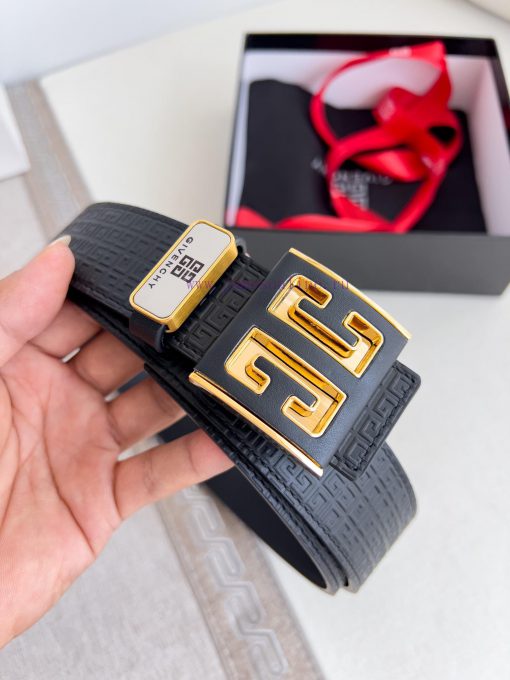 Givenchy GIVENCHY Belt ️ BeltHanging buckle, pure steel material buckle head, double-sided c 8ouwmpe5 - Image 5