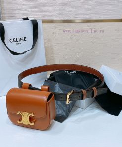 Celine Mini Belt Bag Celine Triumphal Arch Mini Waist BagAuthentic replica, with perfect det uk5o82oo