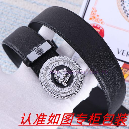 Versace. Versace ️The material is made of 100% top layer cowhide, ensuring that 24k pure ste j2zkfa90