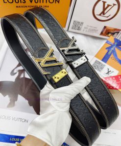 Belt LV Louis Vuitton's top tier replicaThe waistband is made of 100% cowhide, ensuring the l4ds8dy9