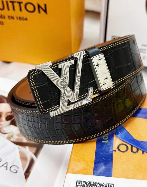 Belt LV Louis Vuitton Top Remakes-The belt is made of 100% imported original cowhide, ensuri q2269795 - Image 3