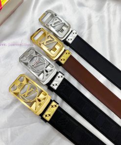 Belt LV Louis Vuitton automatic buckle-Belt replica The automatic belt series is made of 100 1ldb2338