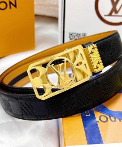 Belt LV Louis Vuitton automatic buckle-Belt replica The automatic belt series is made of 100 vks0q829