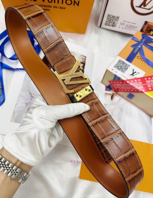 Belt LV Louis Vuitton Top Remakes-The belt is made of 100% imported original cowhide, ensuri ufl6hksw - Image 8
