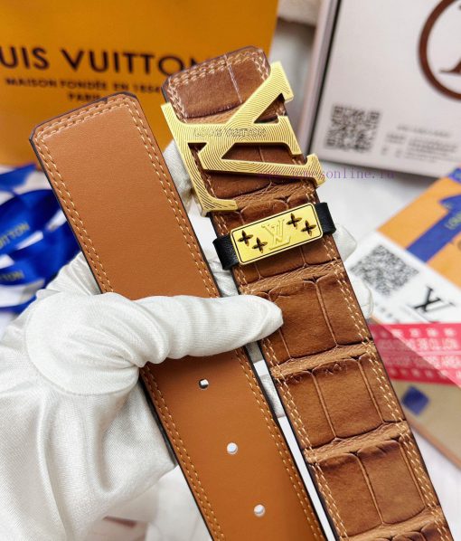 Belt LV Louis Vuitton Top Remakes-The belt is made of 100% imported original cowhide, ensuri ufl6hksw - Image 9
