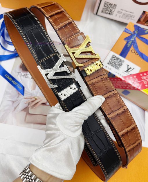 Belt LV Louis Vuitton Top Remakes-The belt is made of 100% imported original cowhide, ensuri ufl6hksw - Image 10
