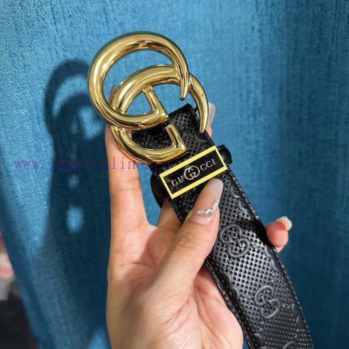 Belt Gucci Gucci️-Belt made of 100% head layer cowhide, guaranteed genuine leather, 24k diam 565ou3cd - Image 8