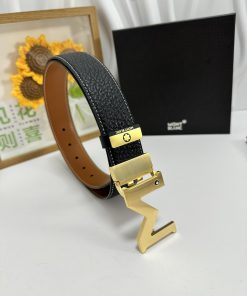 MontblancMaterial: Leather Belt with 100% Head Layer. The leather belt is guaranteed to be g ws42ikyz