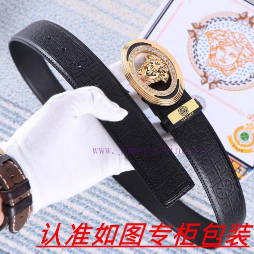 Versace. VersaceThe material is made of 100% top layer cowhide, ensuring that 24k pure steel pw5awfb8 - Image 5